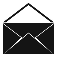 Poster - Frame envelope icon simple vector. Envelop card