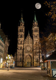 Fototapeta Londyn -  Walking through the streets of Nuremberg (germany) at christmas