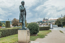 Statue Of Antonín Dvořák In Prague
