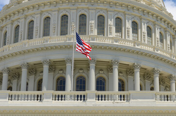 Wall Mural - US Capitol Building in Washington DC, United States of America