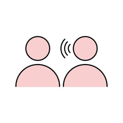 Poster - online wifi calling icon