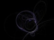 © Dmytro - Fantastic light effect. Mystical colored light lines on a black background. Footage, screensaver.
