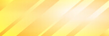 Light Vector Background, Banner. Diagonal Structure, Shades Of Yellow.