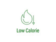 low-calorie icon vector illustration 