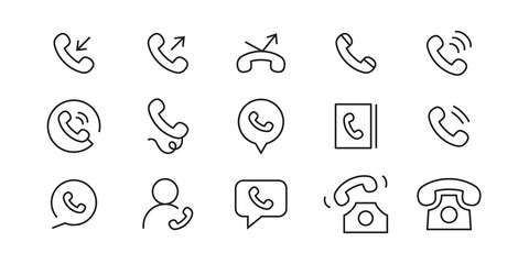 Poster - Phone icon, Call, smartphone icon vector design, Telephone Contact, Mobile Differente Contect