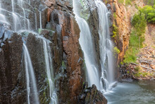 Australia, Victoria, Halls Gap, Long Exposure Of MacKenzie Falls In Grampians National Park