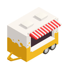 Sticker - Street Cart Icon