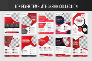 Modern Corporate Flyer Template Design Bundle Collection 