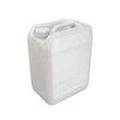 © salamahin - Plastic canister of white color on white color, 3d render