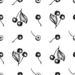 Canvas Print - cherry seamless pattern.