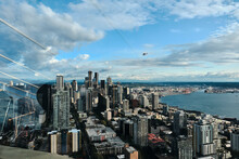 Seattle, From The Observation Deck Of The Space Needle.