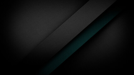 Modern simple dark background with green stripe layers.