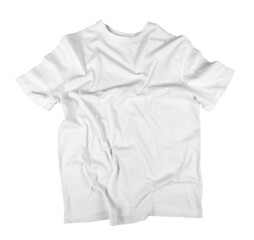 Wall Mural - Blank white t-shirts front and back