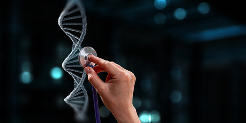 Wall Mural - innovative technologies in science and medicine