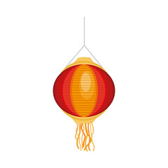 Canvas Print - chinese lamp hanging