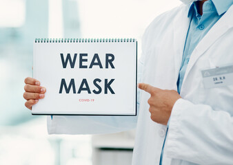 Poster - Do the world a favour and keep your mask on