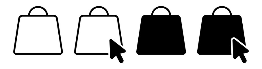 Bag Shopping Icon Vector Illustration