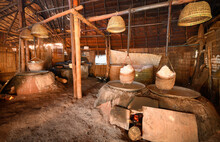 Boiling Rock Salt  Production Process, Sapan, Nan Province, Thailand