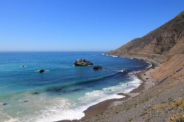 Sticker - California Big Sur coast