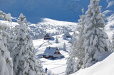 Fototapeta Krajobraz - Zimowa Dolina Gąsienicowa w Tatrach 