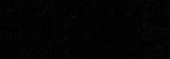 Wall Mural - black and white image of the night starry sky