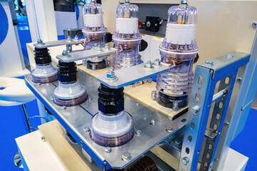 Poster - vacuum circuit breaker in power supply. electrical equipment. power supply of industrial facilities.