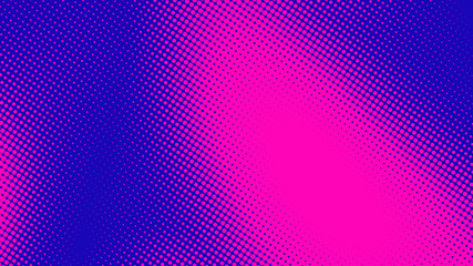 Poster - Abstract dots blue purple colors pattern gradient texture background.