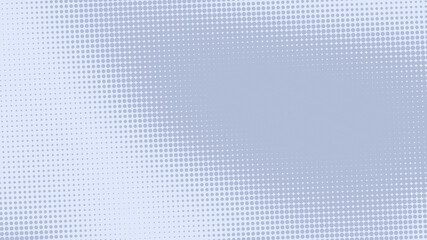 Poster - Abstract dots halftone blue gray color pattern gradient texture background.