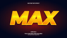 Max 3D Text Effect