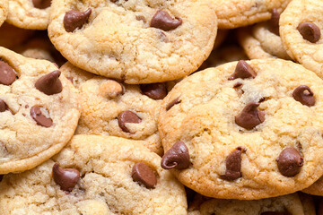 Poster - Chocolate Chip Cookie Pile