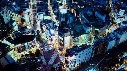Poster - Modern city and marketing concept.