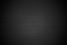 Black Grey Wooden Plank Wall Texture Background, Old Natural Pattern Of Dark Wood Grained.