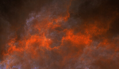 Wall Mural - Infernalis Nebula