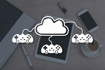 Concept of cloud gaming