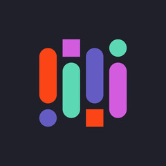  - abstract logo. geometric abstract logos. icon design