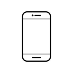 Poster - Smartphone icon. Digital device icon. Vector EPS 10. Isolated on white background