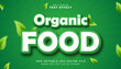 © Farhad - 3D Organic Food text effect - Editable text effect