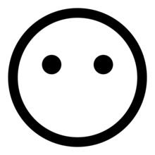 Muted Emoticon Icon