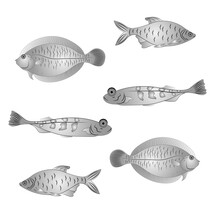 Black And White Fish With Gradient