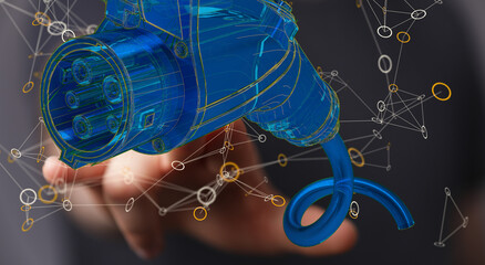 Poster - Power supply for electric car charging