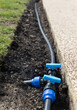 Irrigation system installation.