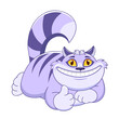 Cheshire cat showing thumbs up sign
