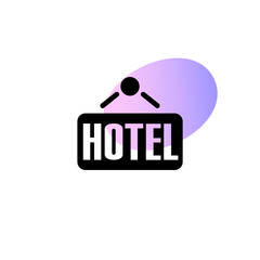 Poster - Hotel Sign