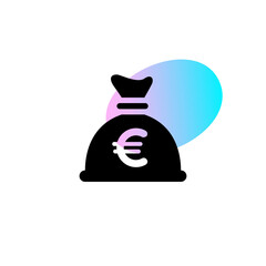 Sticker - Money Bag Euro