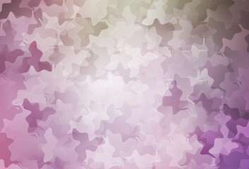 Poster - Light Pink, Green vector background with abstract shapes.