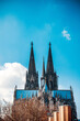 View of Gothic Cathedral in Cologne, Germany