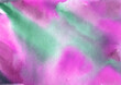 © Andrei - Colorful Abstract watercolor Background. Pink and green splashes. Multicolor Backdrop