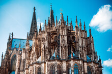 View Of Gothic Cathedral In Cologne, Germany