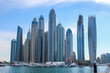 Skyscrapers in Dubai Marina 