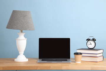 Wall Mural - Laptop on Desk